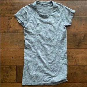 Swiftly tech short sleeve crew - grey